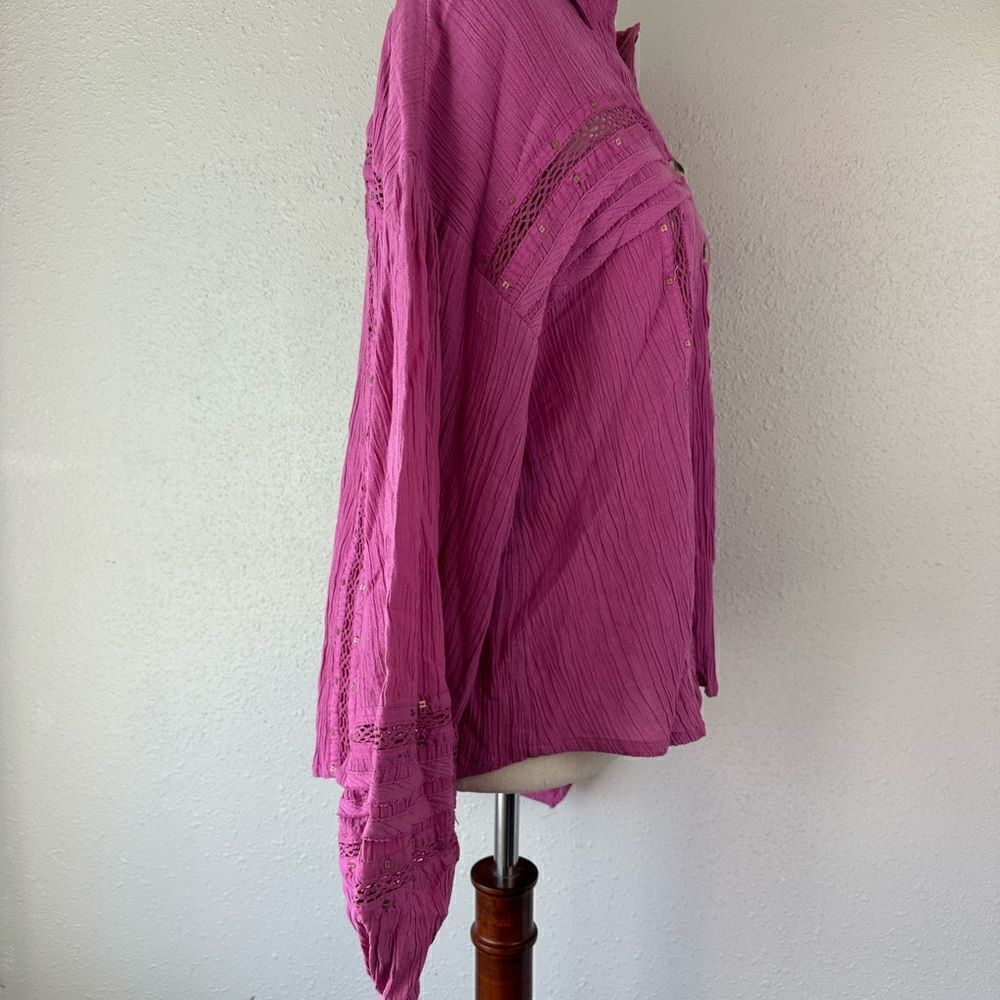 NWT Free People Women’s Button Shirt - Picture 4 of 7